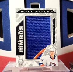 Bo Horvat 2024-25 - Team Logo Jumbos Black Diamond Upper Deck